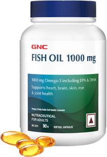 GNC Fish Body Oil 90 Softgel Capsules
