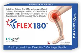 Trexgen FLEX180 Joint Support formula with TYPE II COLLAGEN
