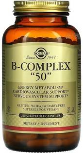 Solgar B-Complex "50", 250 Vegetable Capsules