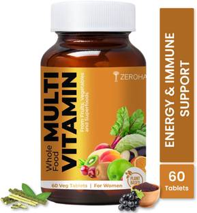 ZEROHARM Multivitamin Women for Energy, Immunity, Hormonal Balance, Skin & Hair Health