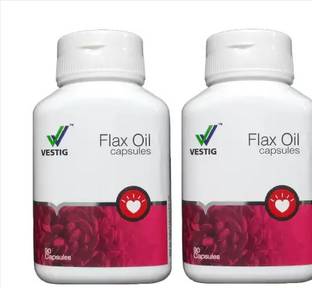 Vestige Flaxxs Oil Capsules 180N (Pack of 2) (Pack of 2)