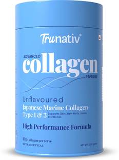 TruNativ Japanese Marine Collagen Powder for Men & Women Supports Skin Glow, Hair & Nail