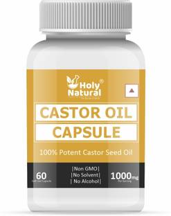 Holy Natural Castor Oil Capsule - 60