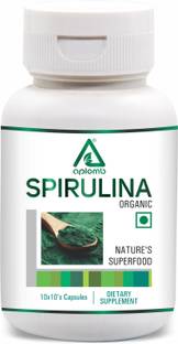 Aplomb Organic Spirulina 500mg, Nature Superfood, Rich in Protein, Vitamins & Minerals