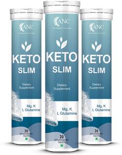 ANC Keto Slim For Weight Loss With Effervescent Water Soluble Pack of 3