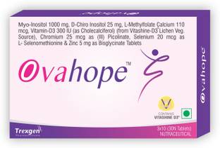 Trexgen OVAHOPE PCOS Myo Inositol , D-Chiro Inositol