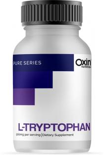 Oxin Nutrition L Tryptophan 500mg Capsule Pure Series Supports Restful Sleep and Relaxation