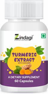 Zindagi Turmeric Extract Capsules With Curcumin | antibacterial properties |