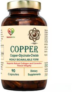 Nutraliebe Copper Glycinate Chelate - High Bioavailability, Supports Collagen Formation