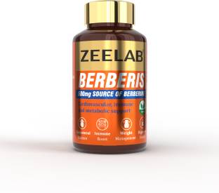 zeelab Berberis Capsules for Balance Blood Sugar, Healthy Heart and Cholesterol Levels