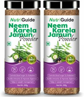 Nutri Guide Neem Karela Jamun Powder - Pack of 2
