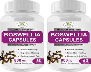 Fitness Prime Boswellia Serrata Shalaki Pure Extract 800 mg Capsules for Joints Health & Healing