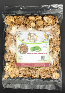 LJL Traders Kerala Special Sundried Paavakka / Bitter Gourd Kondattam - Fryums