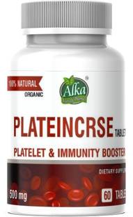 ALKA AYURVEDIC PHARMACY Plateincrse Tablet -For Platelet count & Immunity Boost-60 Tab
