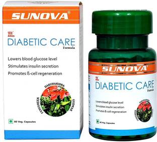 SUNOVA Diabetic Care Capsules (60 No)