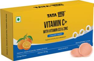 TATA 1mg Vitamin C with Vitamin D3, Zinc & Amla Extract