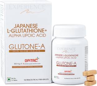 Glutone A Glutathione with Alpha Lipoic Acid for Glowing Skin, Pigmentation & Dark spots