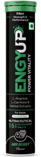 ENGYUP Power Vitality for Men, Strength & Stamina Booster, MixBerry Flavor