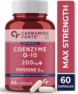 CARBAMIDE FORTE Coenzyme Q10 (CoQ10) 200mg Good Health Capsule with Piperine 5mg