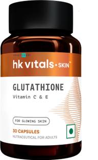 HEALTHKART Glutathione with Vitamin C, For Clear Skin