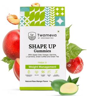 Twameva Apple Cider Vinegar Gummies | Supports Metabolism& Weight Management|Fat Burner