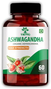 Trivang KSM 66 Ashwagandha | Rejuvenate Mind & Body | For Stress | Each Capsule 500 mg