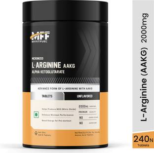 MyFitFuel L-Arginine Alpha Keto Glutarate (AAKG) (1500 mg) 240 Capsule