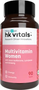 HEALTHKART HK Vitals Multivitamin Women, Boosts Energy, Stamina & Skin Health