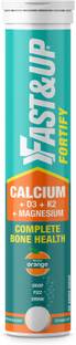 FAST&UP Fortify Calcium Vitamin D3 Tablet With Added Magnesium, Vitamin C & Vitamin K