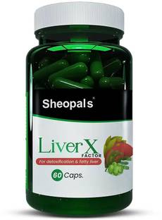 Sheopals Liverx Factor Capsule With Makoi, For Daily Liver Detox & Helps With Fatty Liver