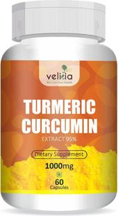 Velicia Turmeric Curcumin for Immunity, Good for Skin & Joints Pain