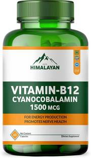 Divya Himalayan Vitamin B12 Cyanocobalamin for Produce Red Blood Cells & Boost Energy