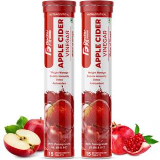 DOCTORFIT Apple Cider Vinegar With Mother For Weight Loss Effervescent Tablet Vinegar