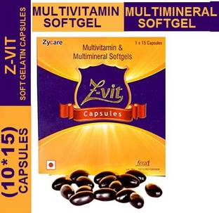 zycare Z VIT MULTIVITAMINS AND MINERALS WITH ANTI OXIDANTS (10*15CAPSULES)