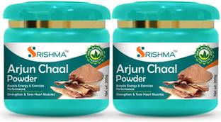 Srishma Arjun ki Chaal Powder, Arjuna Bark, Arjun Chal Tree Chhal (Pack of 2)
