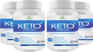 Fitness Prime Keto Advance Slimming Complex Natural Fat Burner 800 Mg Capsules