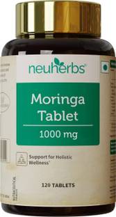Neuherbs Moringa Tablets | Organic Supplement For Immunity, Digestion & Overall Health