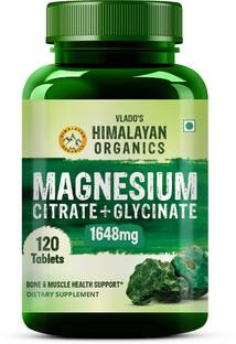 Vlado's Himalayan Organics Magnesium Citrate+Glycinate 120 tablet
