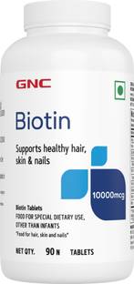 GNC Biotin 10000mcg Tablets