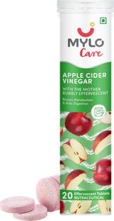MYLO Care Apple Cider Vinegar Effervescent Tablet with mother for weight loss