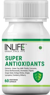 INLIFE Super Antioxidants Immuno Booster Immune Care Supplement – 60 Veg Capsules
