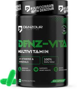 DENZOUR NUTRITION Denz-Vita Multivitamin with 25 Vitamins & Minerals