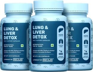 What's Up Wellness Lung & Liver Detox Capsules for Liver Health and Clear Lungs