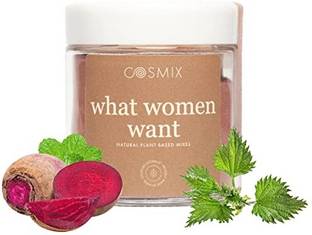 COSMIX What Women Want | Supports PCOS, Cramps & PMS| Shatavari & Nettle Leaf | Vegan