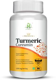 Healthy Nutrition Turmeric Curcumin for Immunity, Good for Skin & Joints Pain