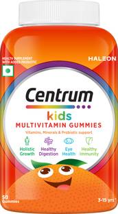 Centrum Kids|Supports overall health (Veg) |World's No.1 Multivitamin