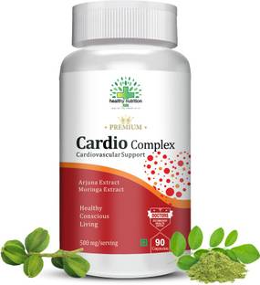 Healthy Nutrition Cardio Complex with Arjuna Extract & Coenzyme Q10 Support Heart Health