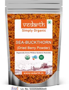 Vedarth Himalayan Sea Buckthorn Powder - 75gram Enriched with Vitamin and Omega