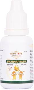 Red Stone Ayurveda Swarnaprash Drops, 10ml x 1, Ayurvedic Immunity Booster for Kids,