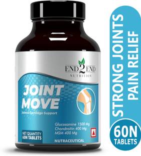 End2End Nutrition Joint Move with Glucosamine, Chondroitin & MSM For Joint & Cartilage Support